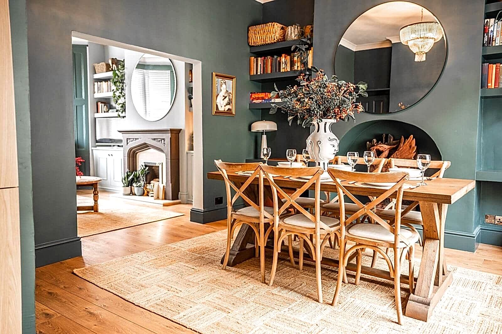 WildKind Interiors clients, developers, investors and homeowners home staging feature dining
